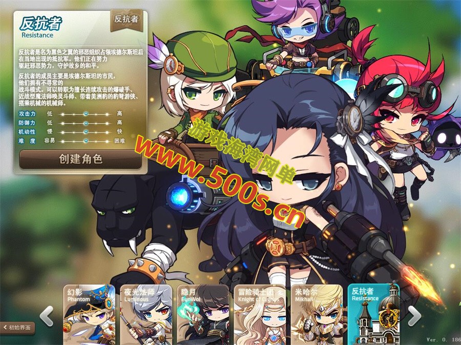 冒险岛186V4最新5转,完整任务剧情商,众多职业技能修复,─键启动GM控制台-游戏海湾 冒险岛186V4最新5转,完整任务剧情商,众多职业技能修复,─键启动GM控制台